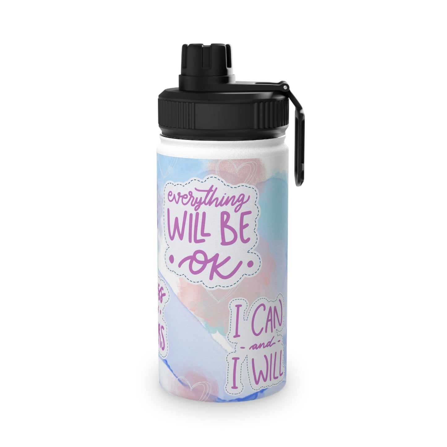 Water Bottle with Sports Lid