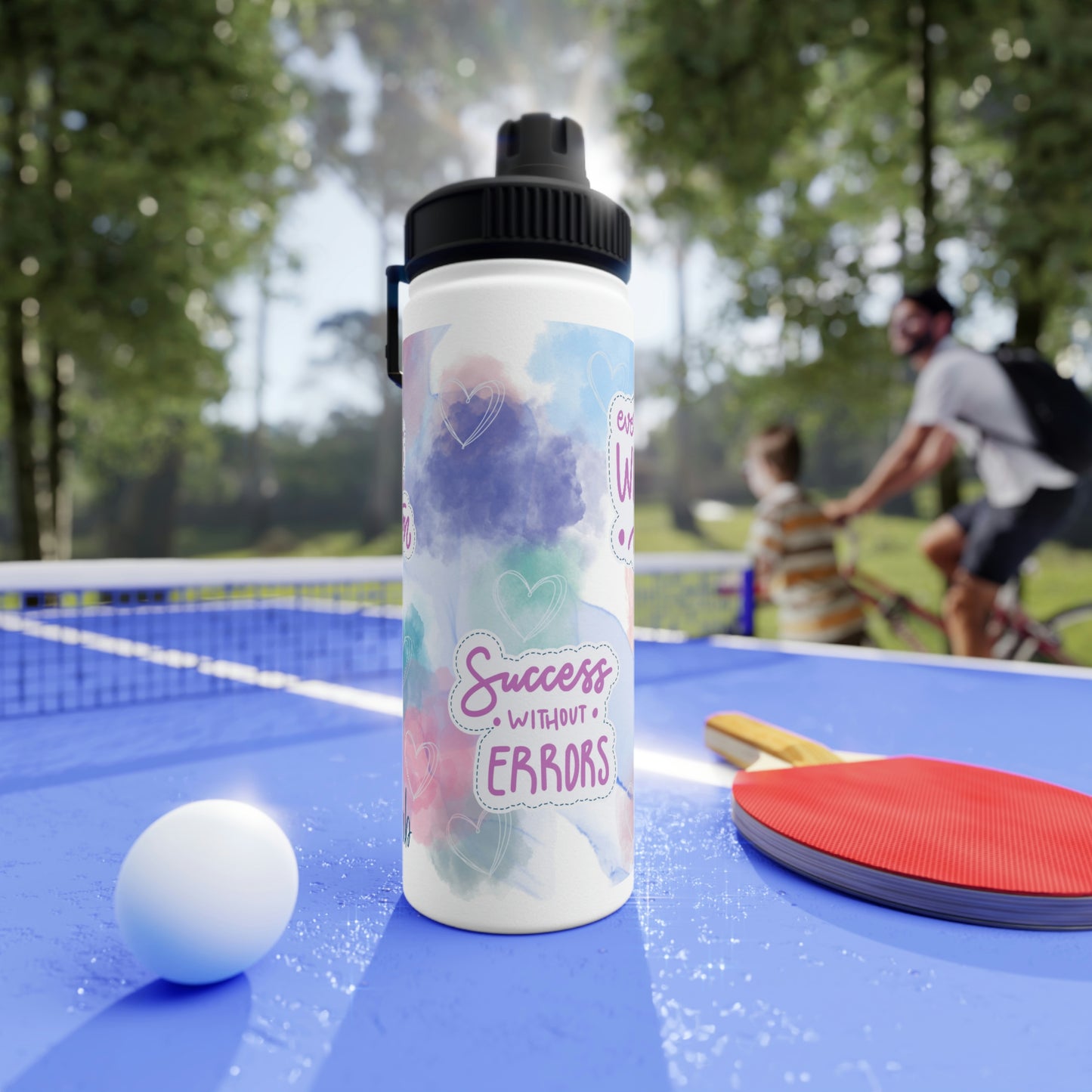 Water Bottle with Sports Lid