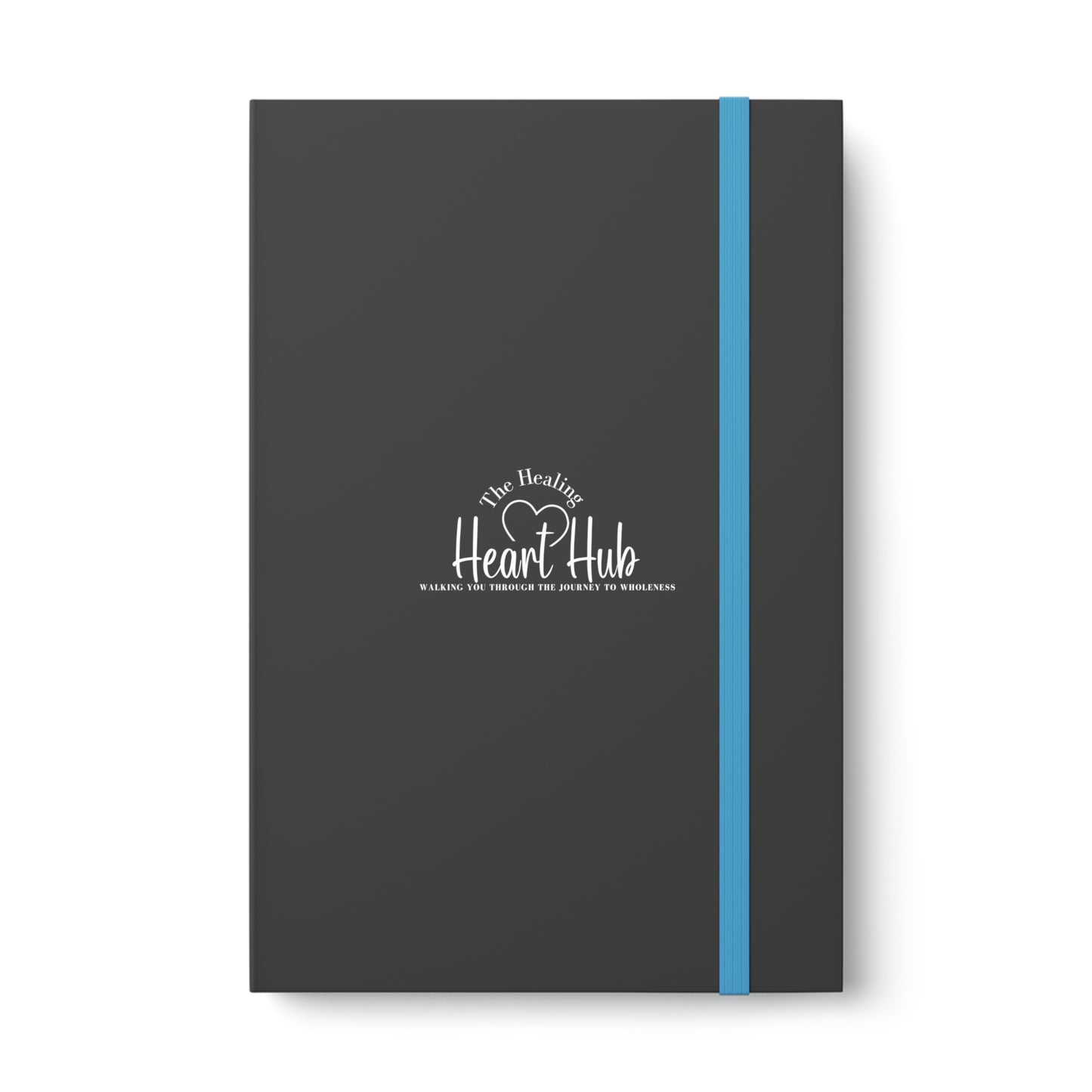 Healing Heart Color Contrast Notebook - Ruled