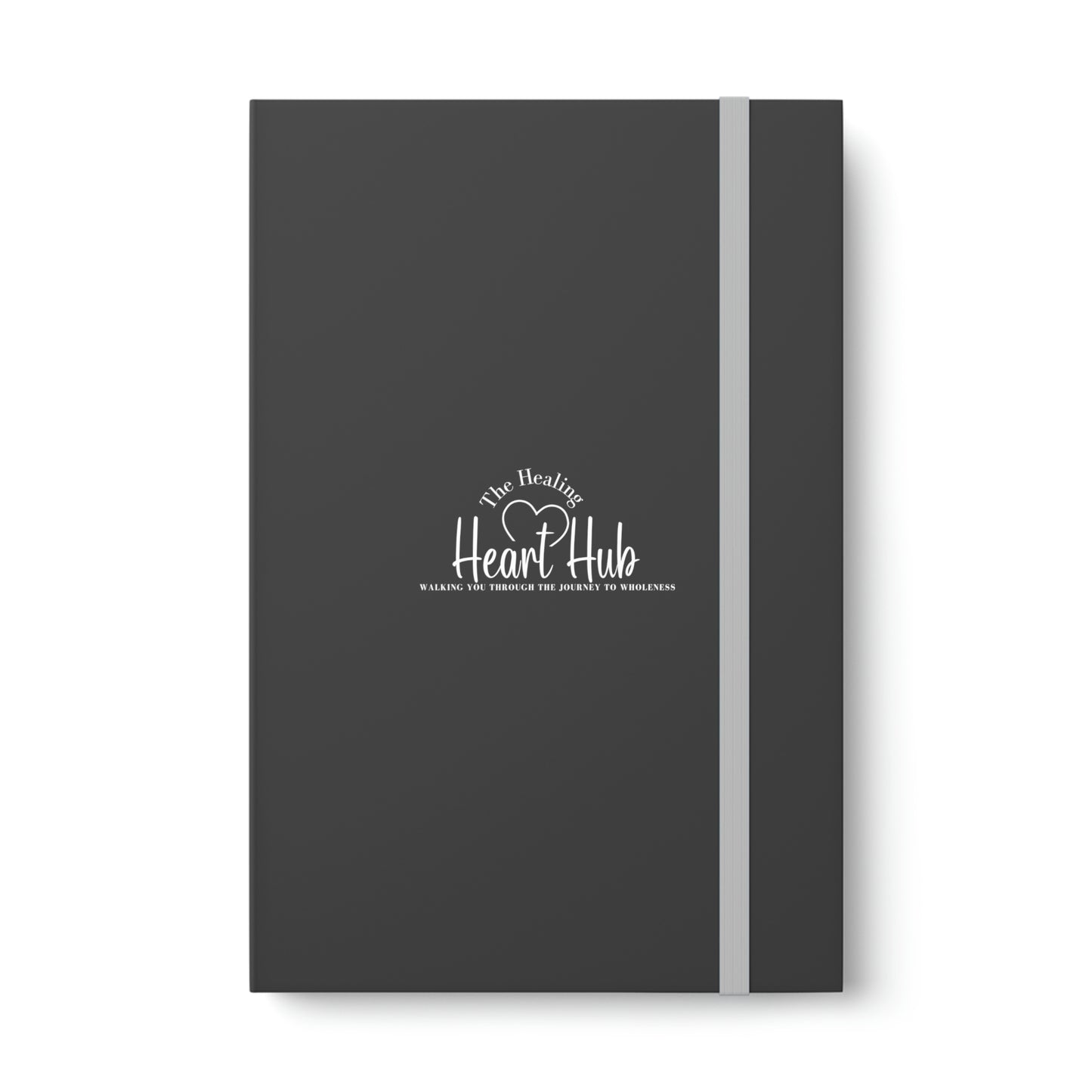 Healing Heart Color Contrast Notebook - Ruled